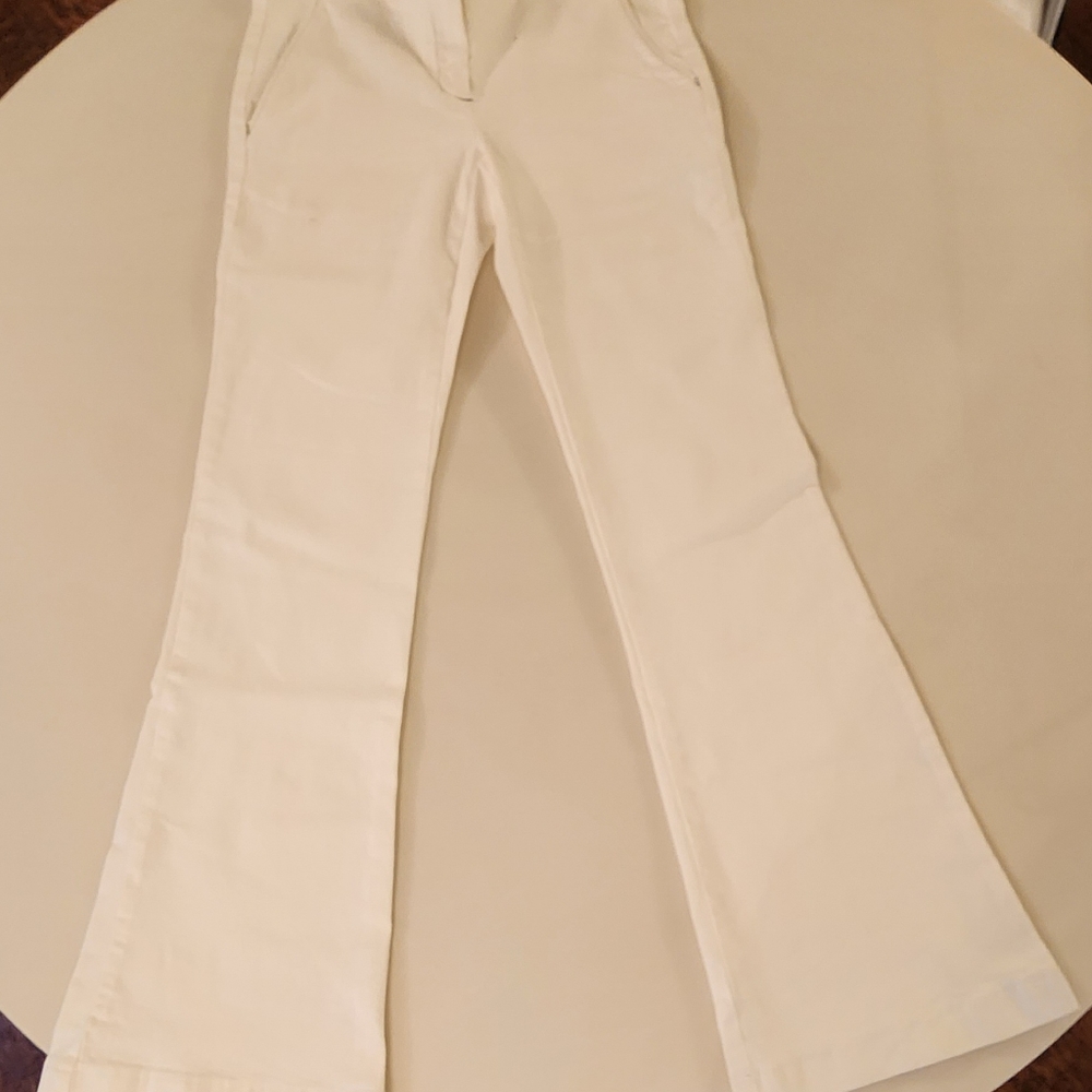 Theory White Pants Women's size 8